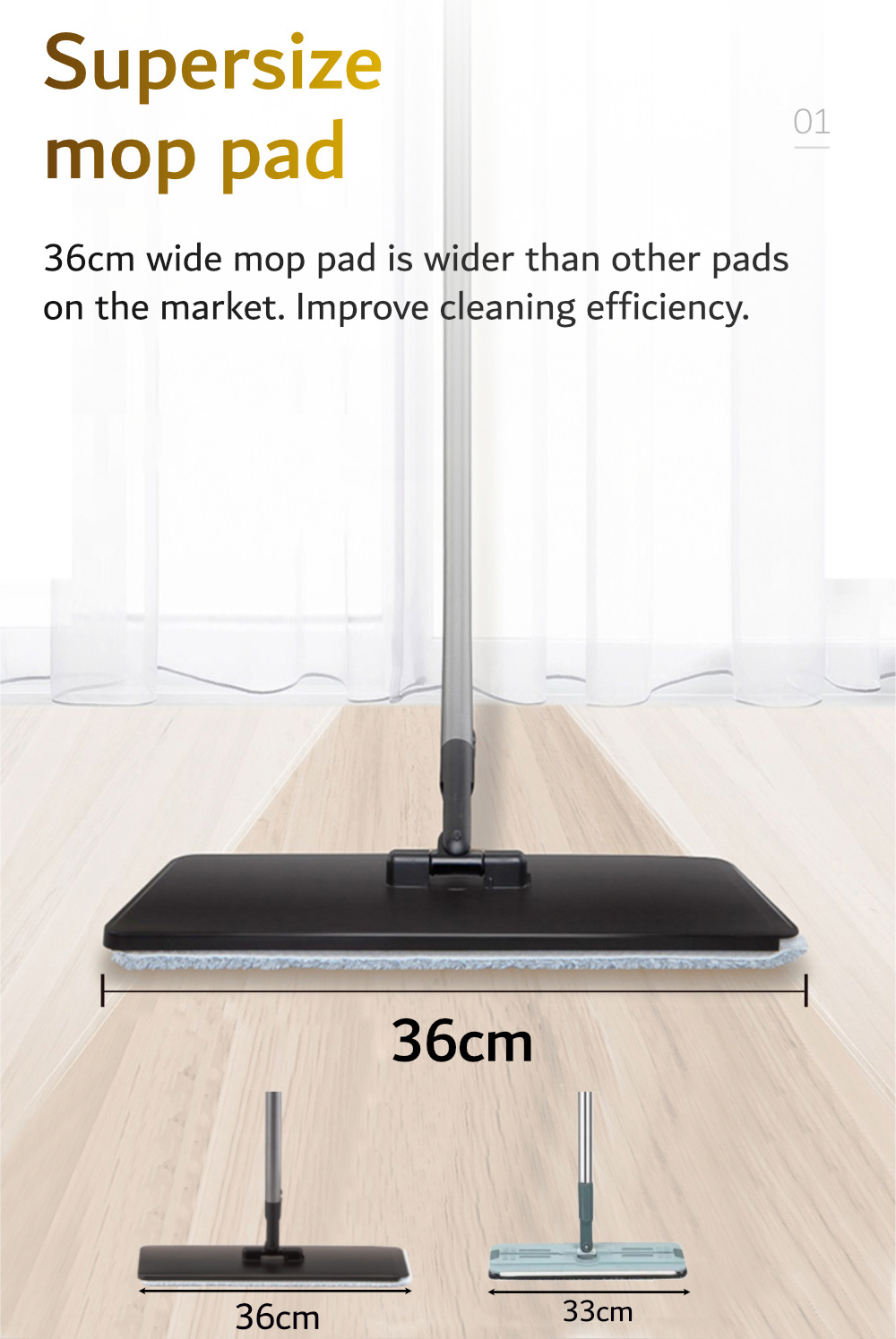 Supamop Premium Super Flat Mop-3